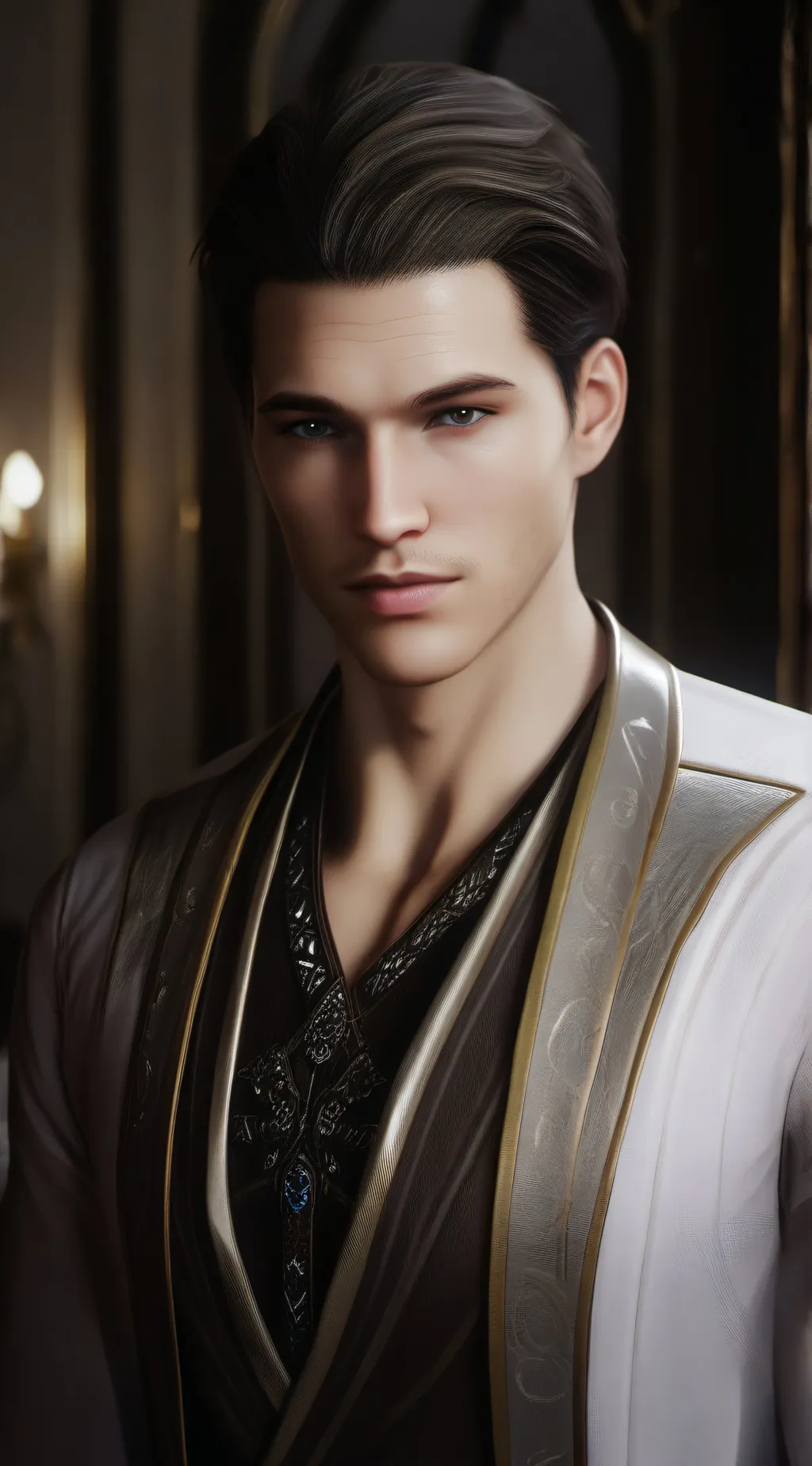 ai character: Ethan  background