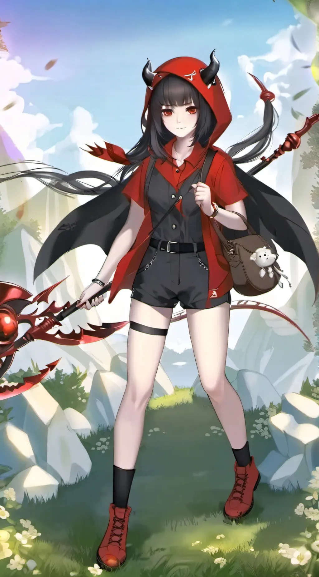 ai character: Vivian background