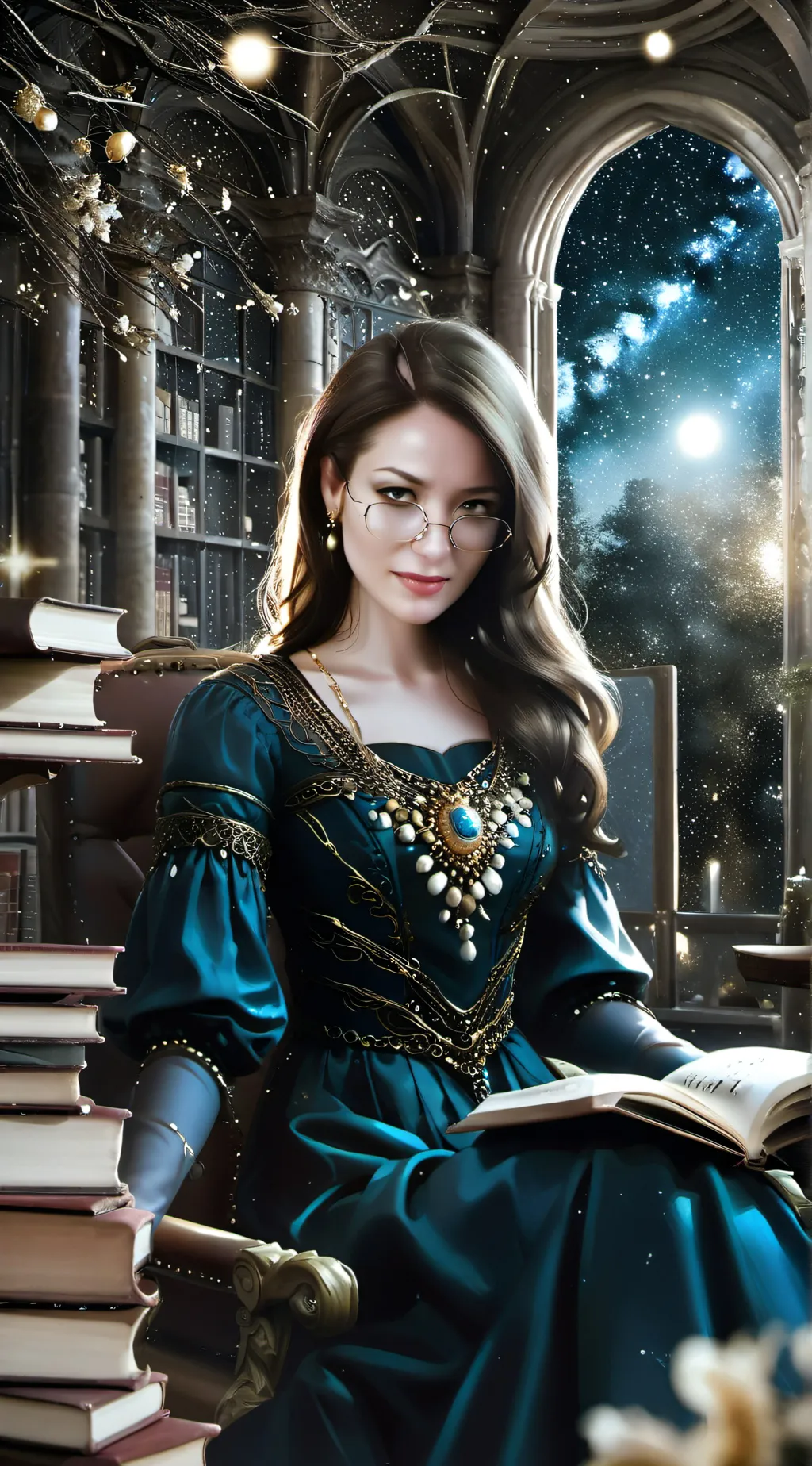 ai character: Asnia the Wise background