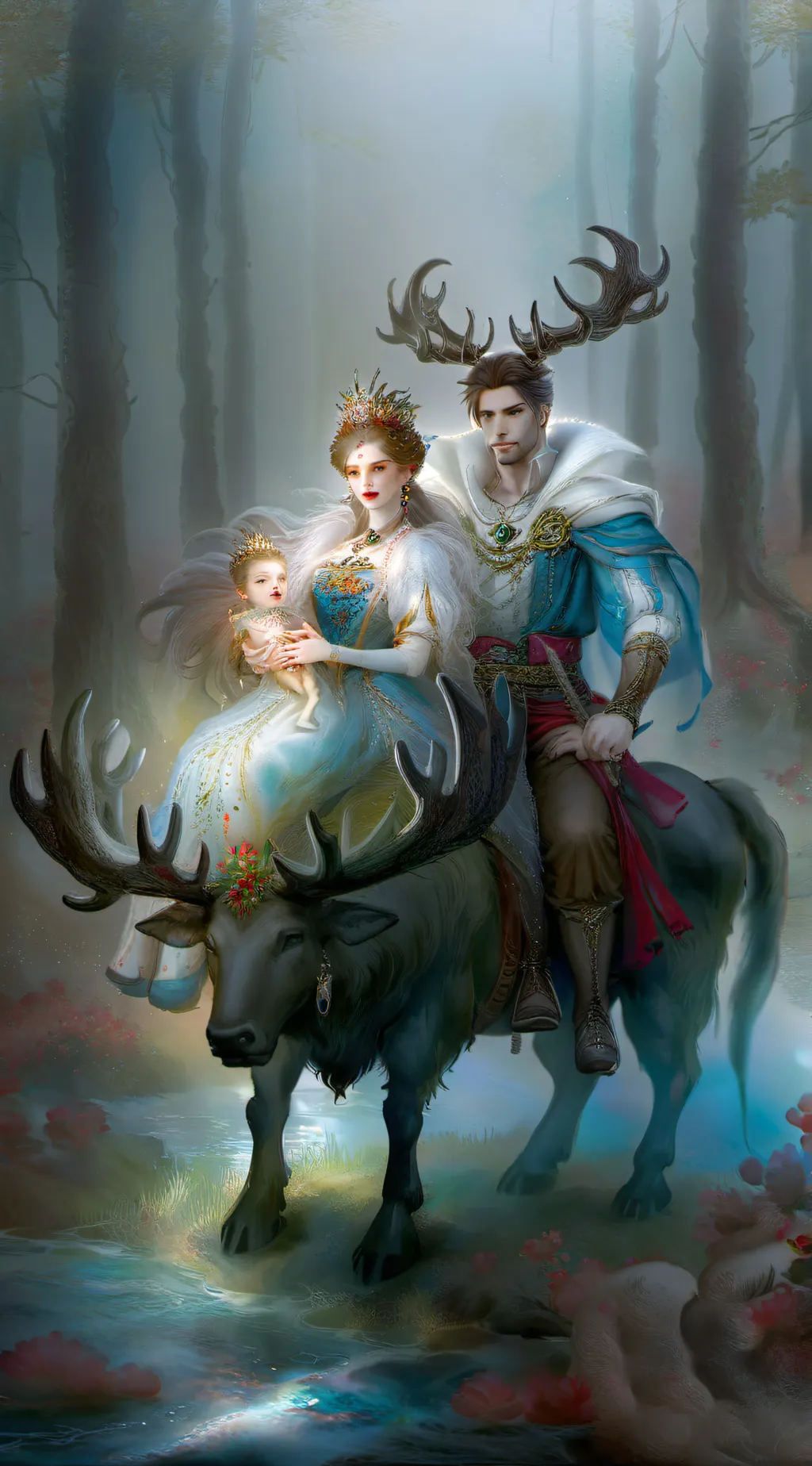 ai character: spellbound background