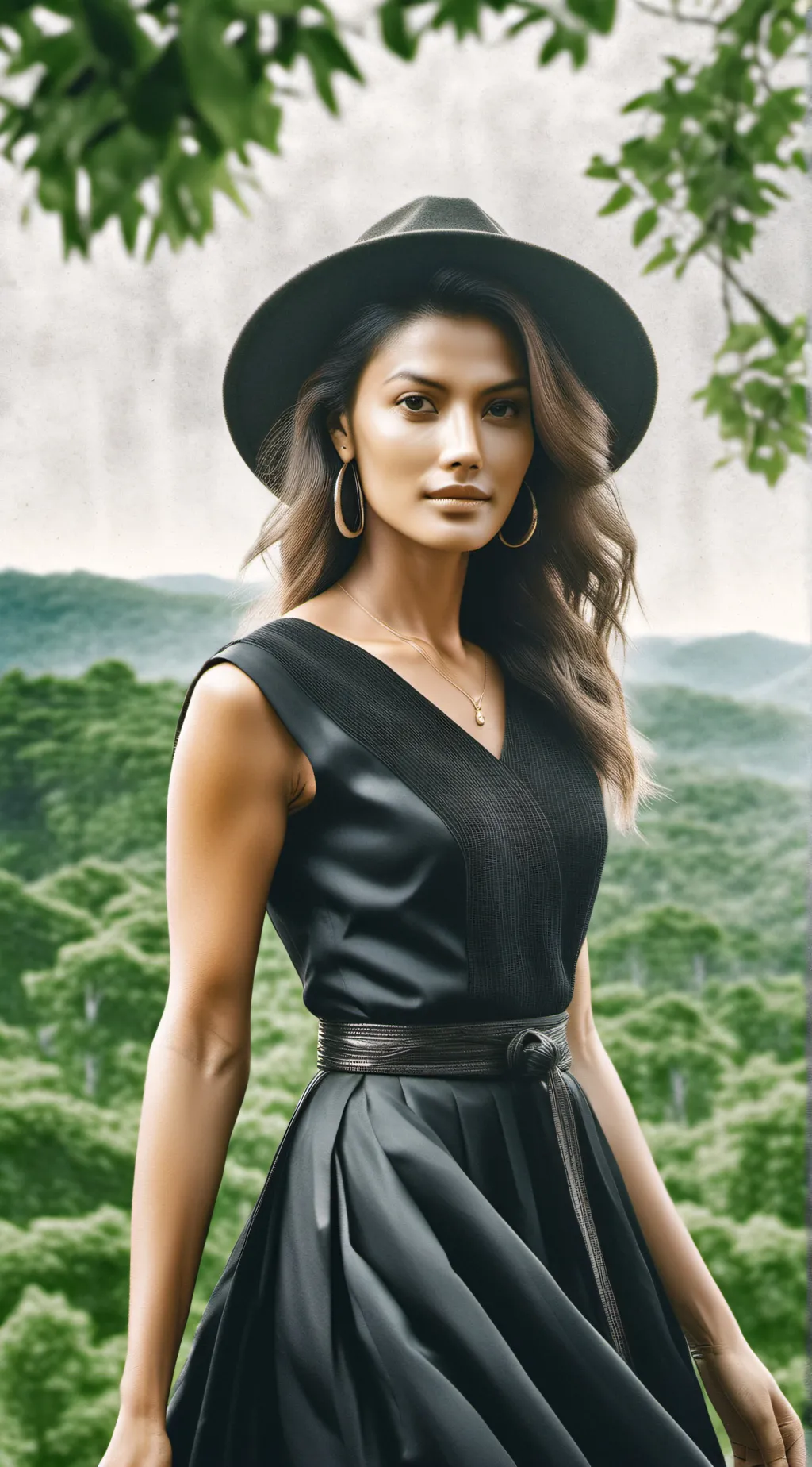 ai character: town background