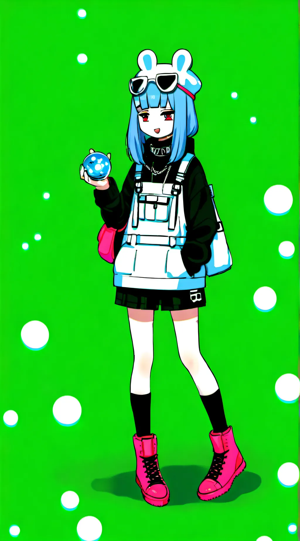 ai character: Emilyyy background