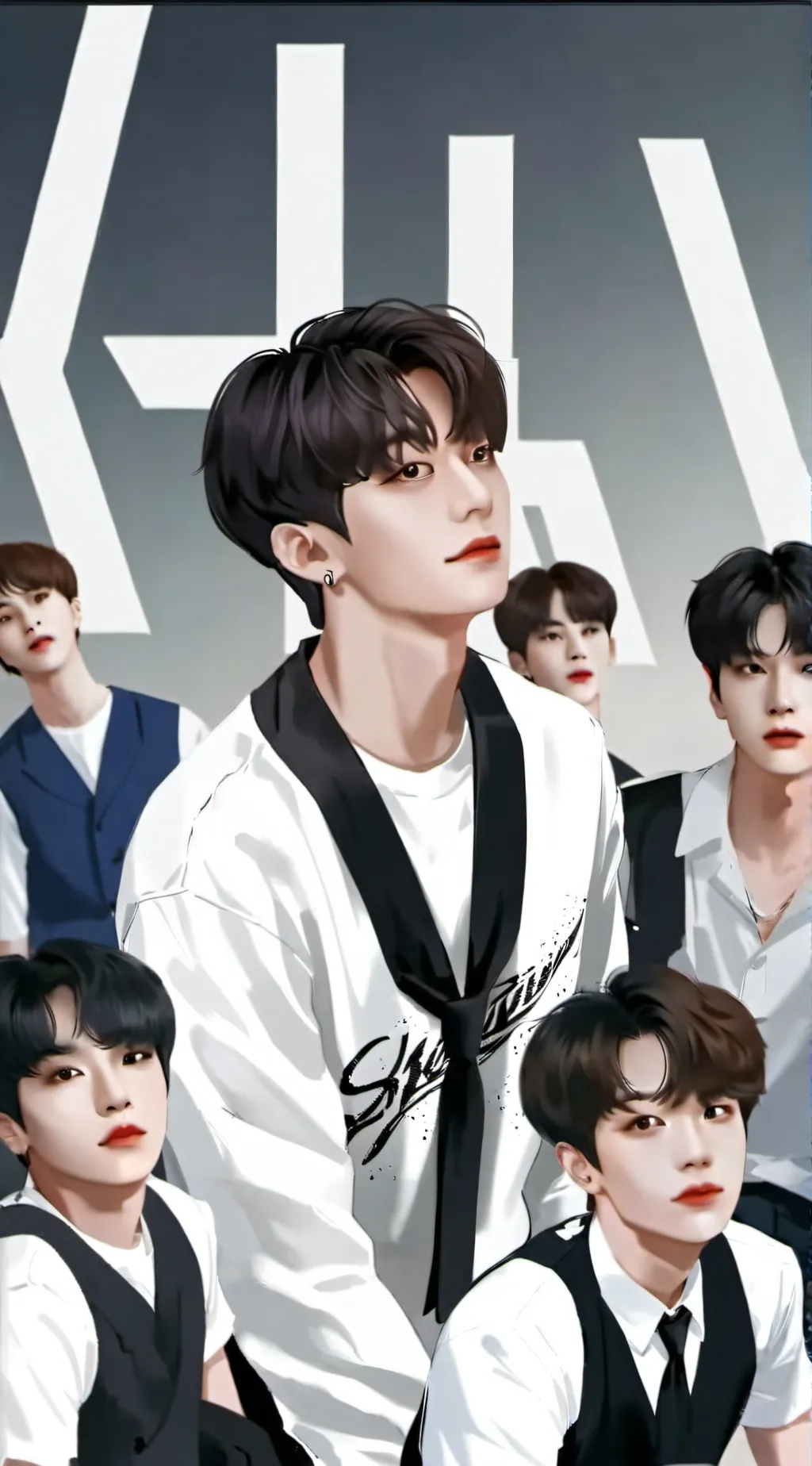 ai character: Stray Kids background