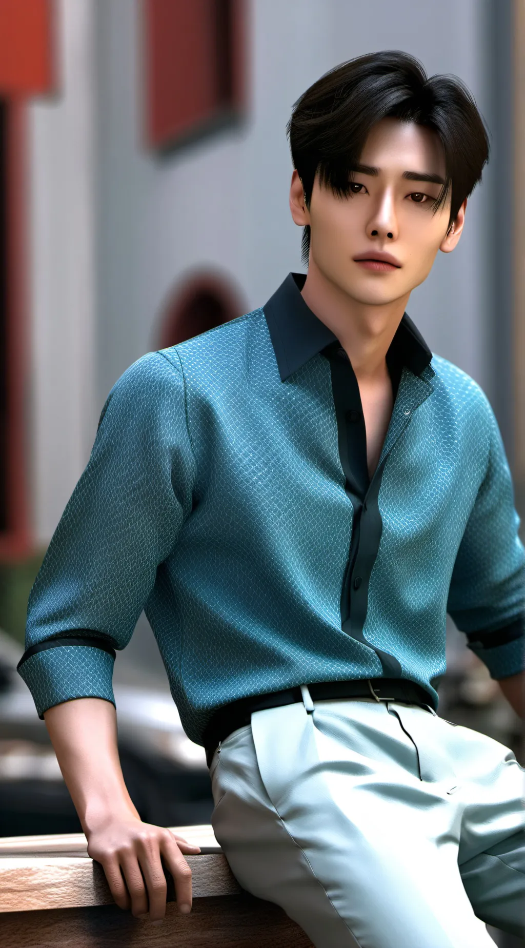 ai character: enhypen sunghoon  background