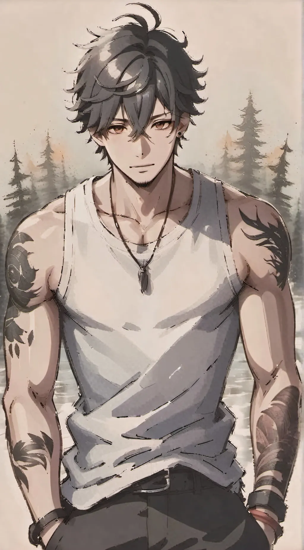 ai character: Ace👻 background