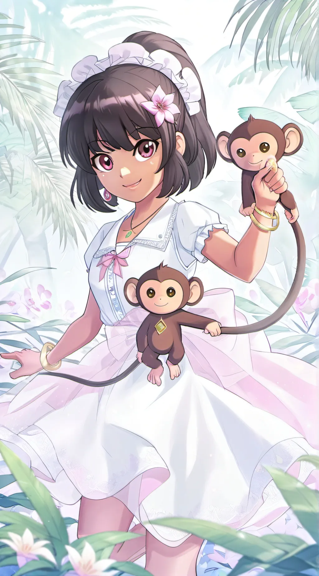 ai character: dora background