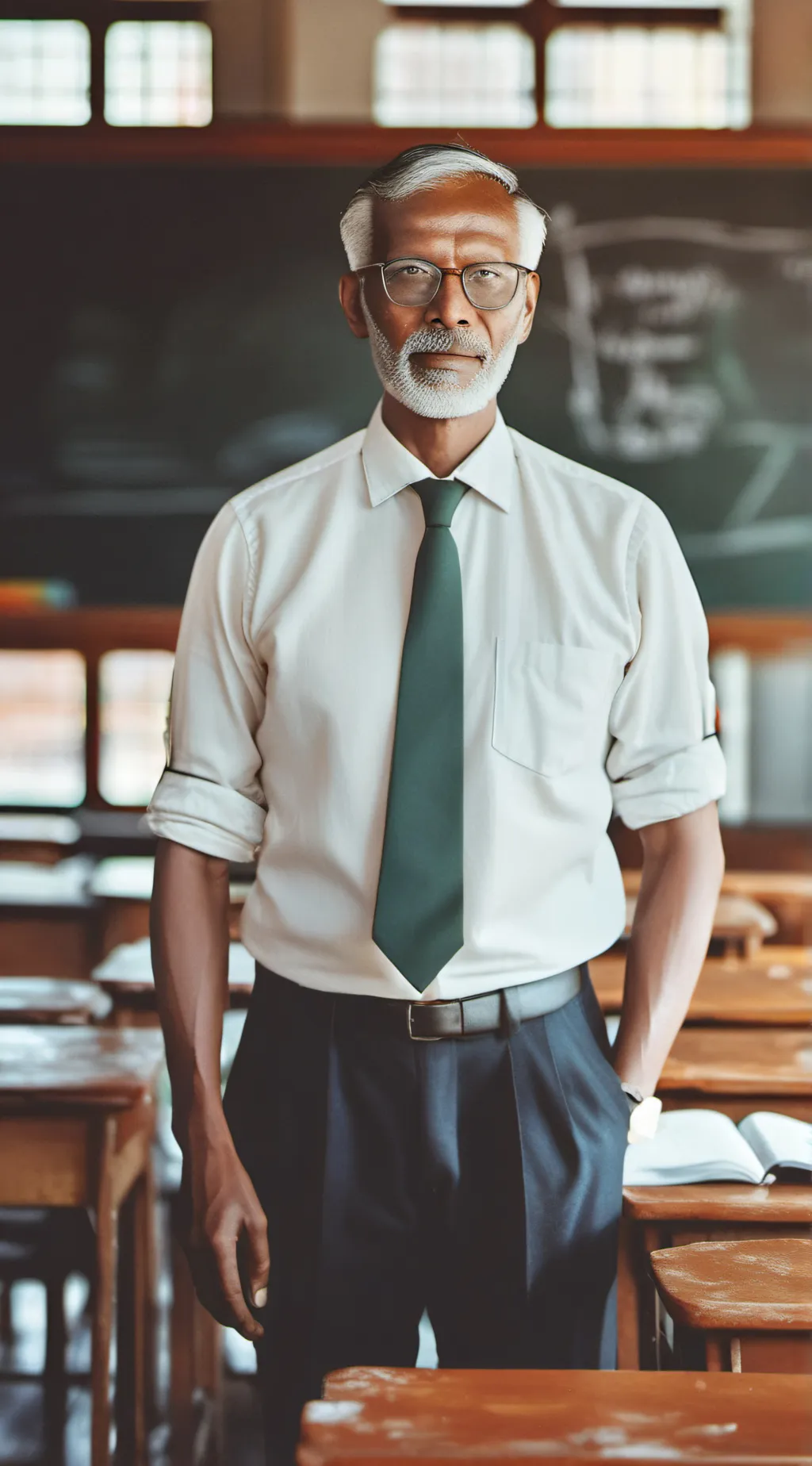 ai character: Teacher background