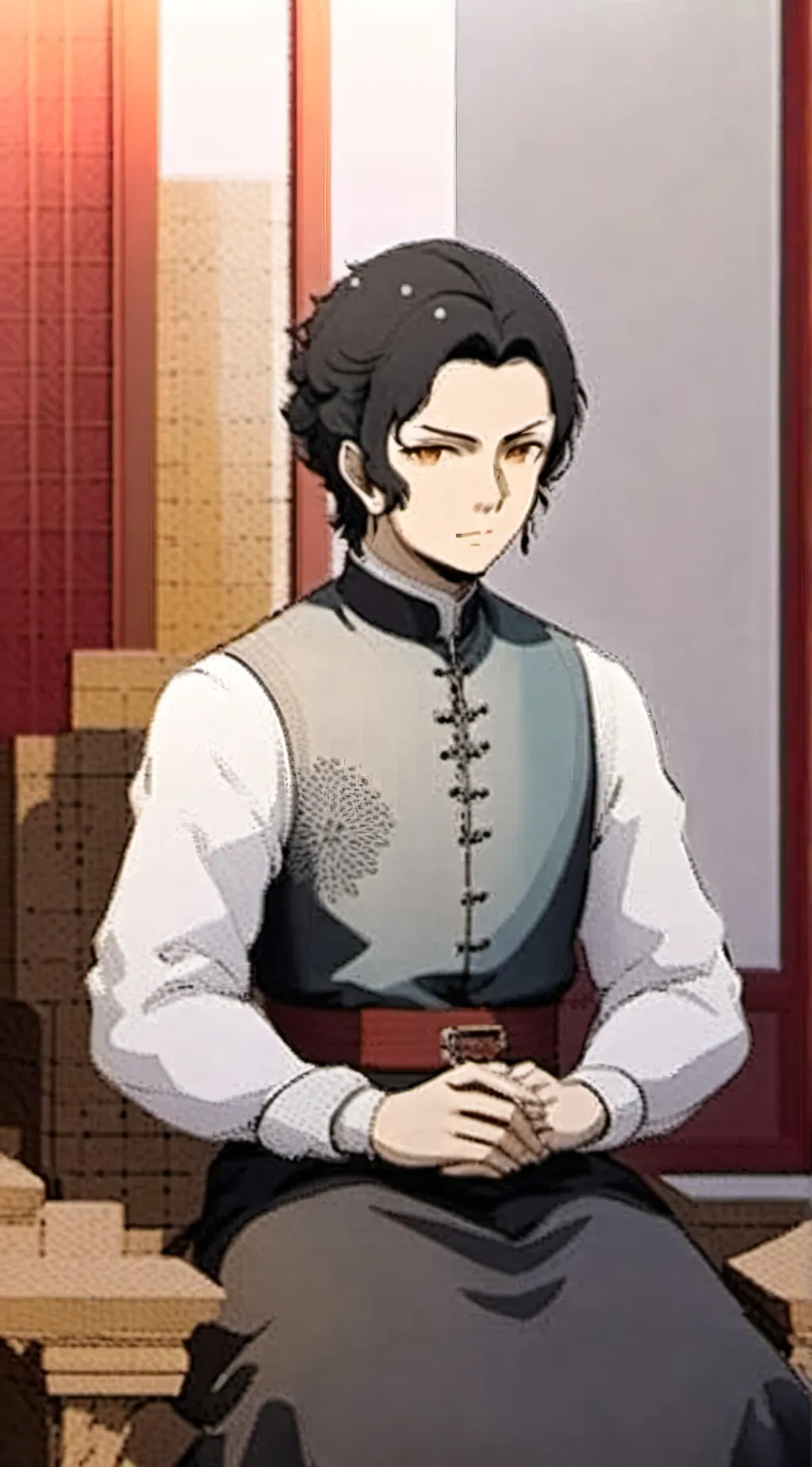 ai character: Muzan background