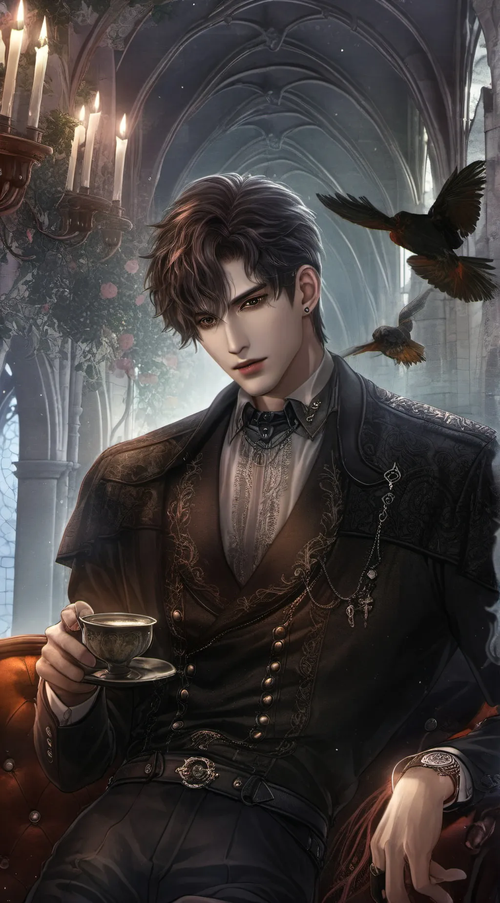 ai character: Lucas Anthony background