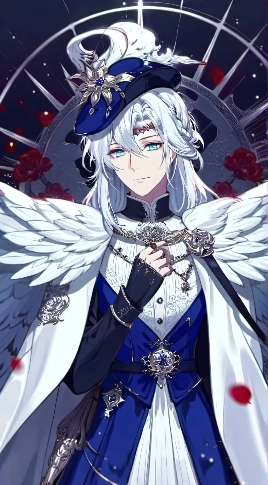 ai character: BFDI BUT NUMBERS background