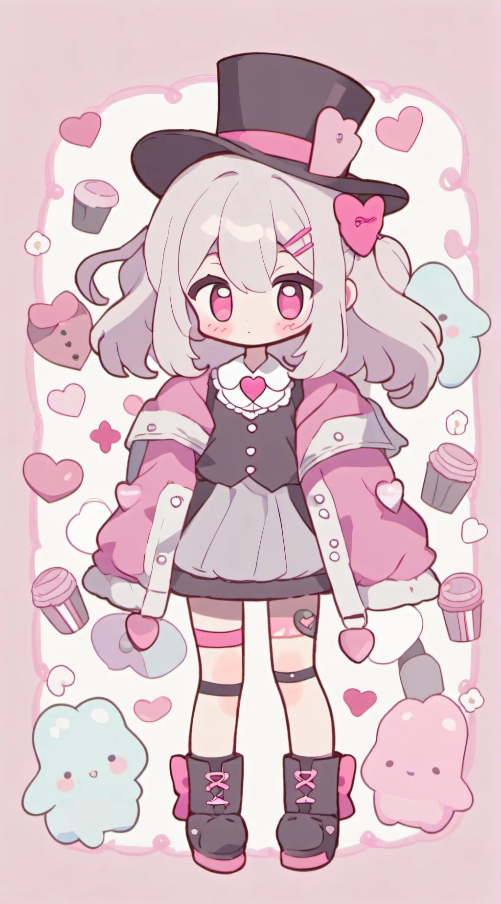 ai character: Cupid  background