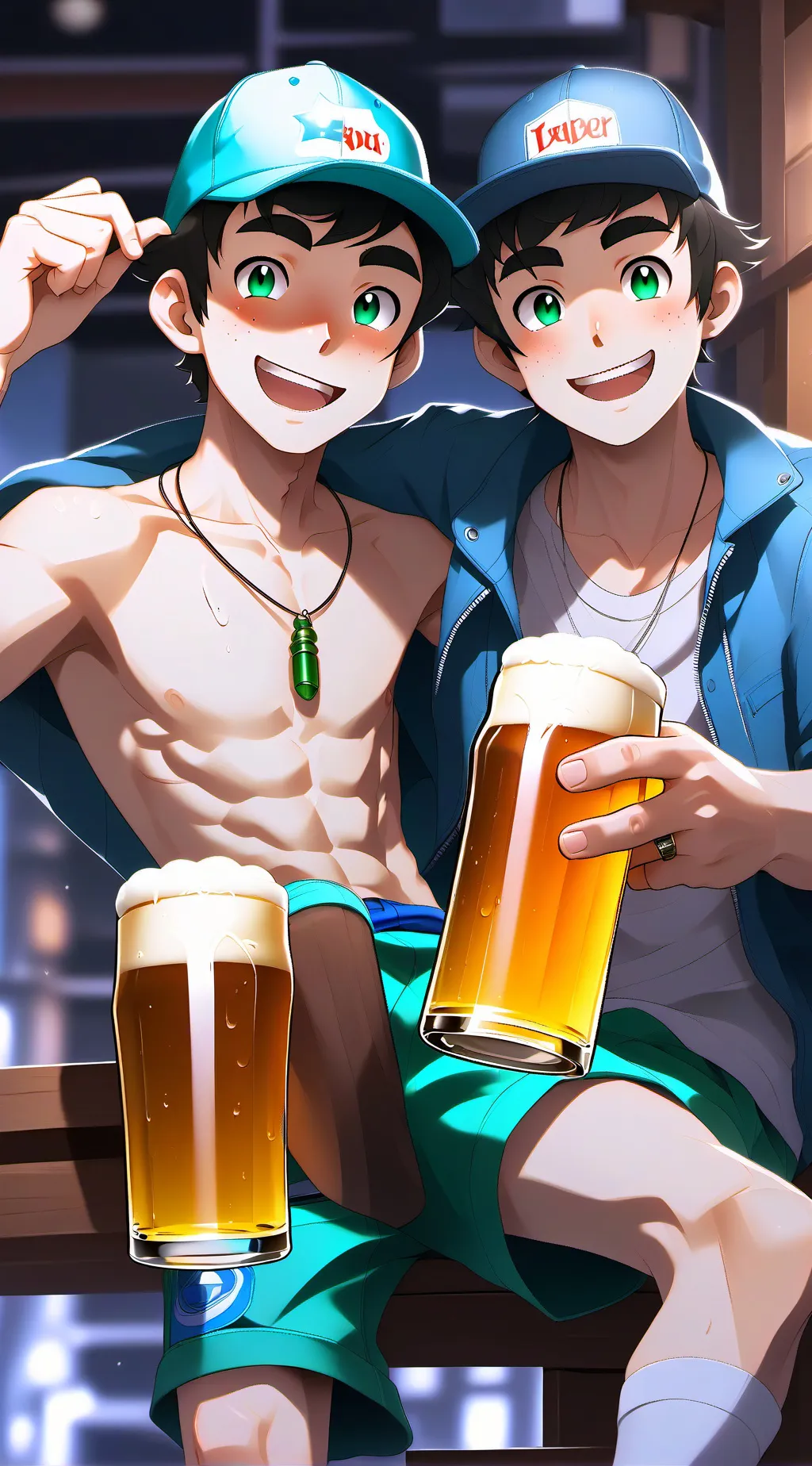 ai character: man background