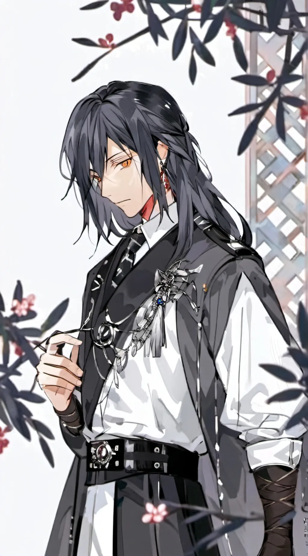 ai character: Iguro Obanai background