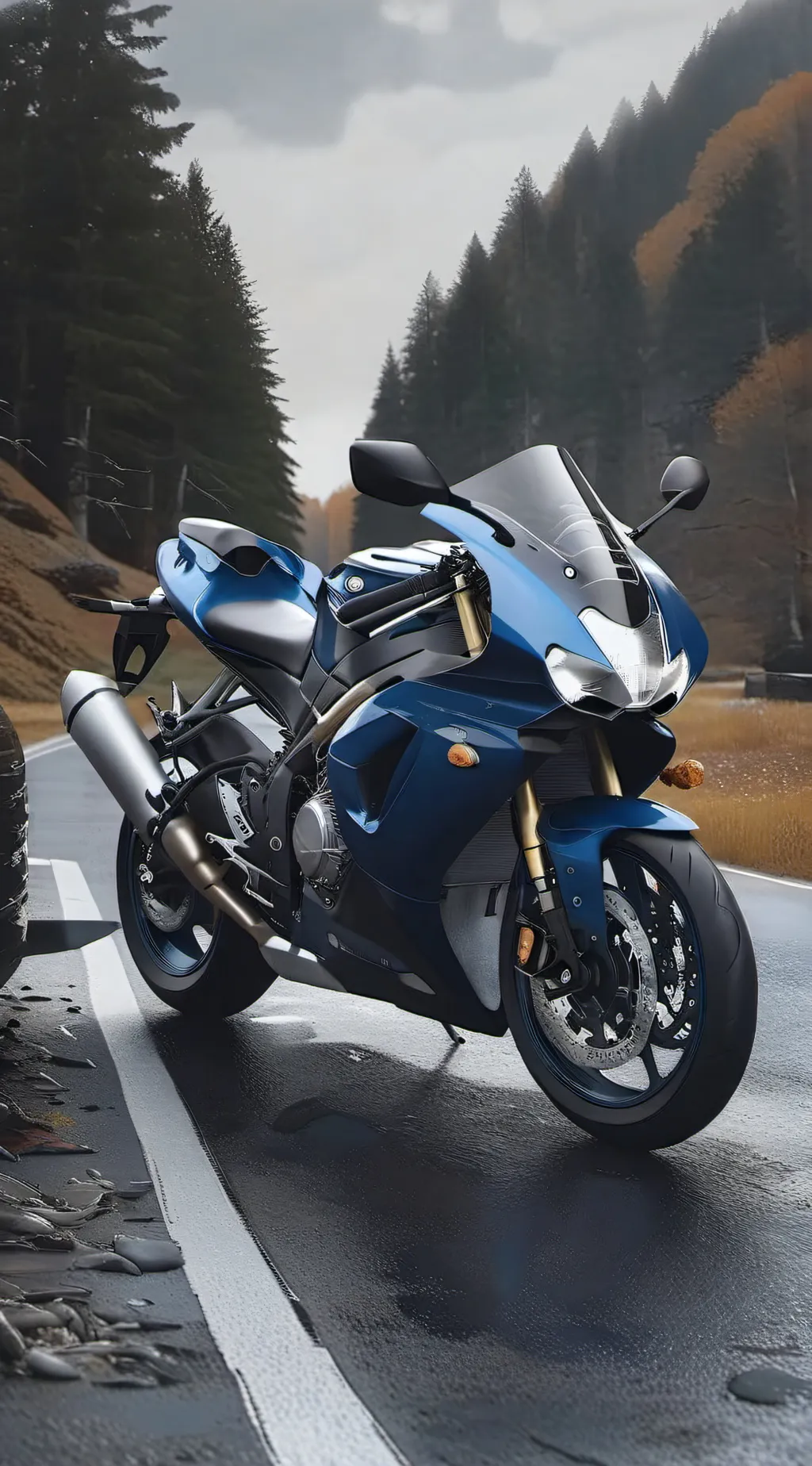 ai character: Motorcycle Group  background