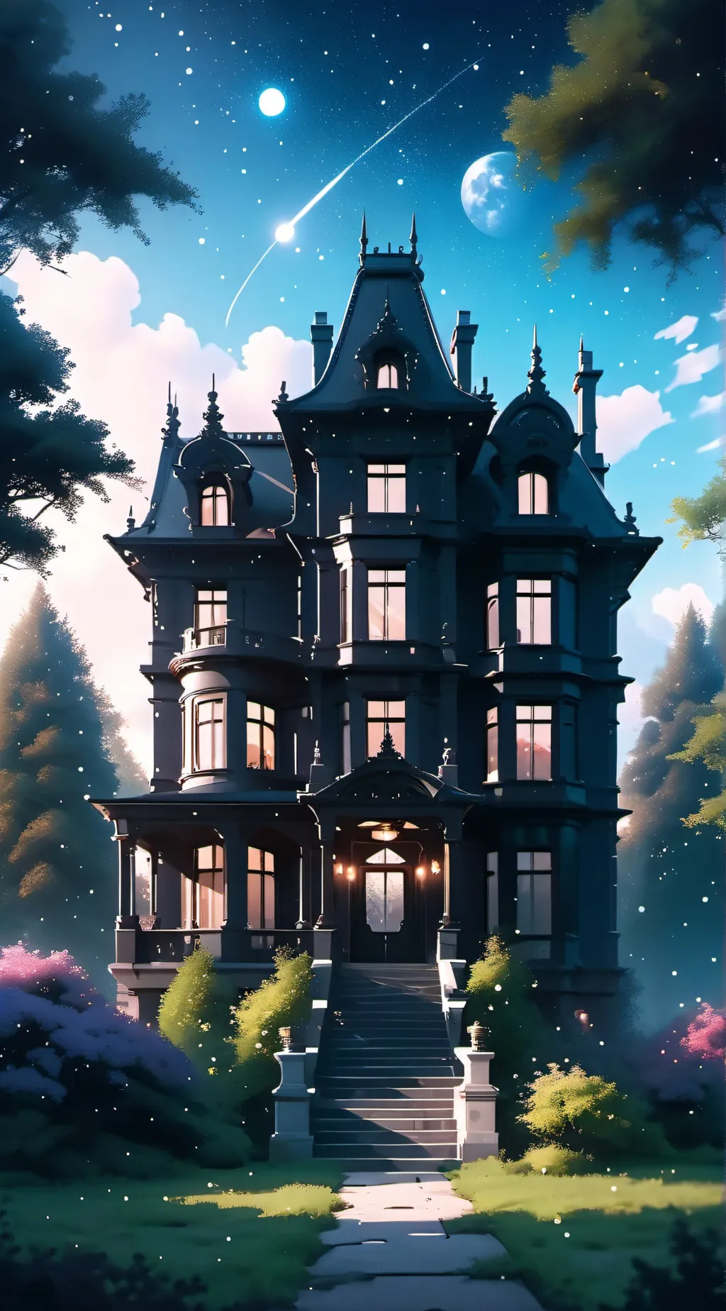 ai character: vampire family  background