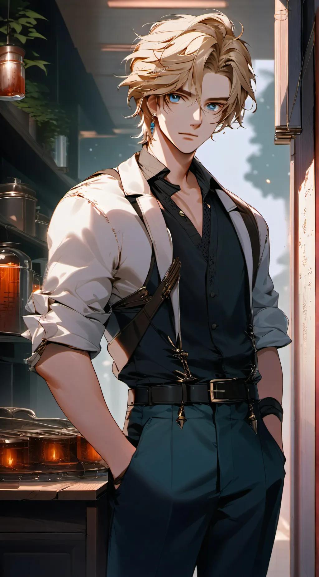 ai character: Logan background