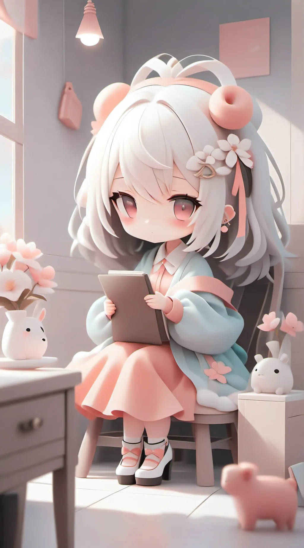 ai character: Backrooms level964 background