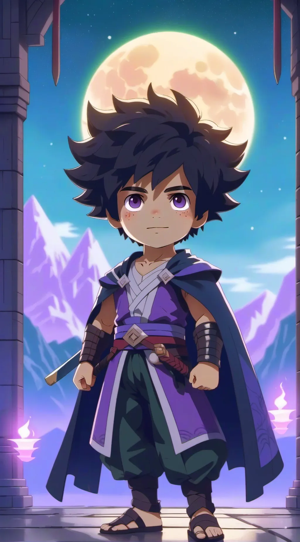 ai character: Jackson five  background