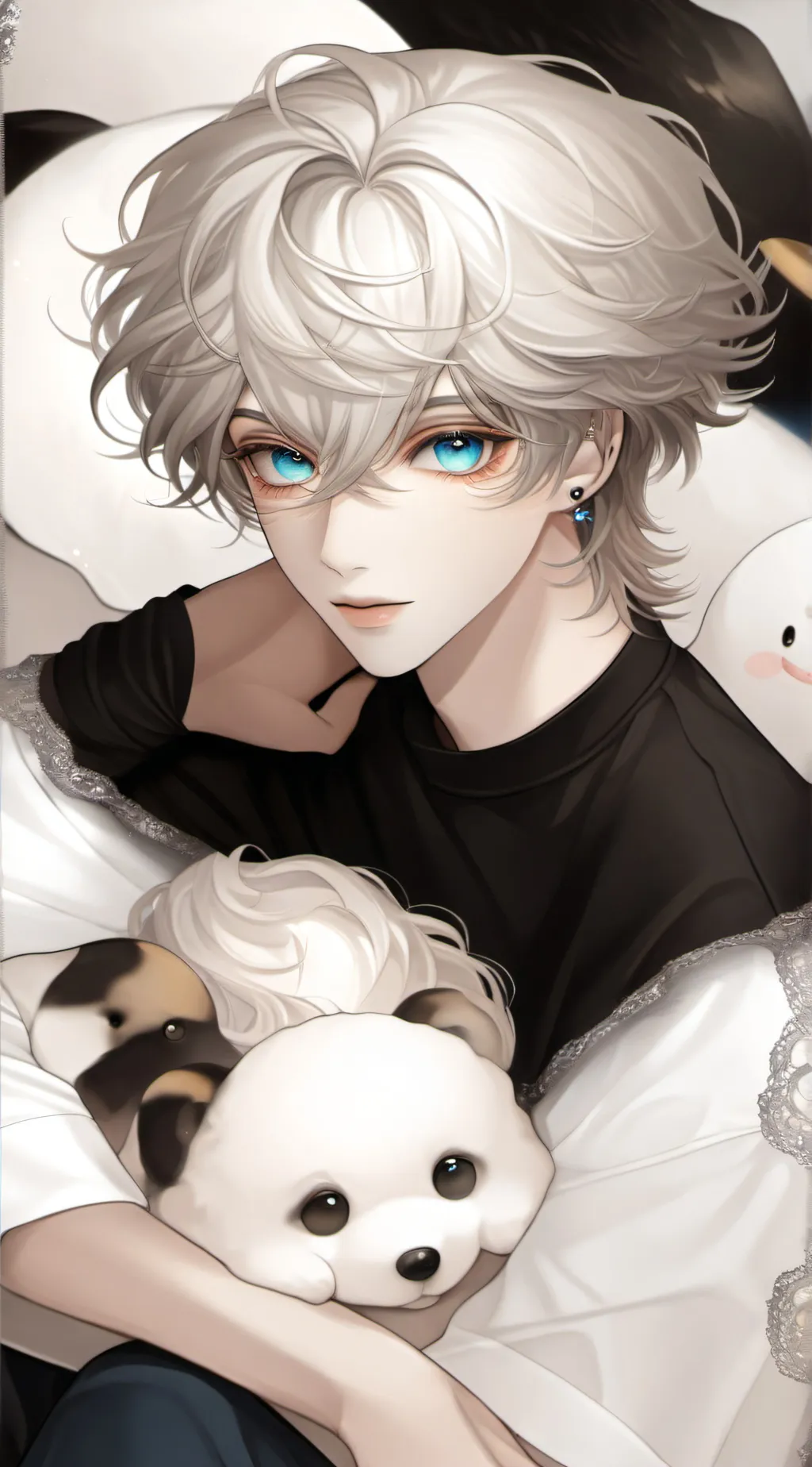 ai character: 🐚Leon🐚 background