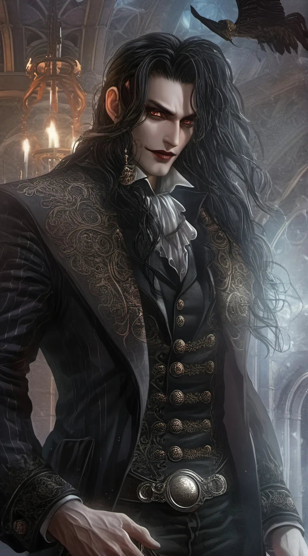 ai character: Vex background