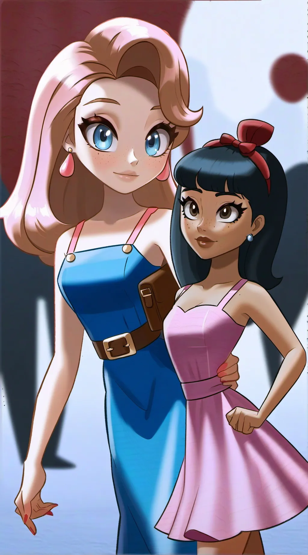 ai character: Audrey and Jane background