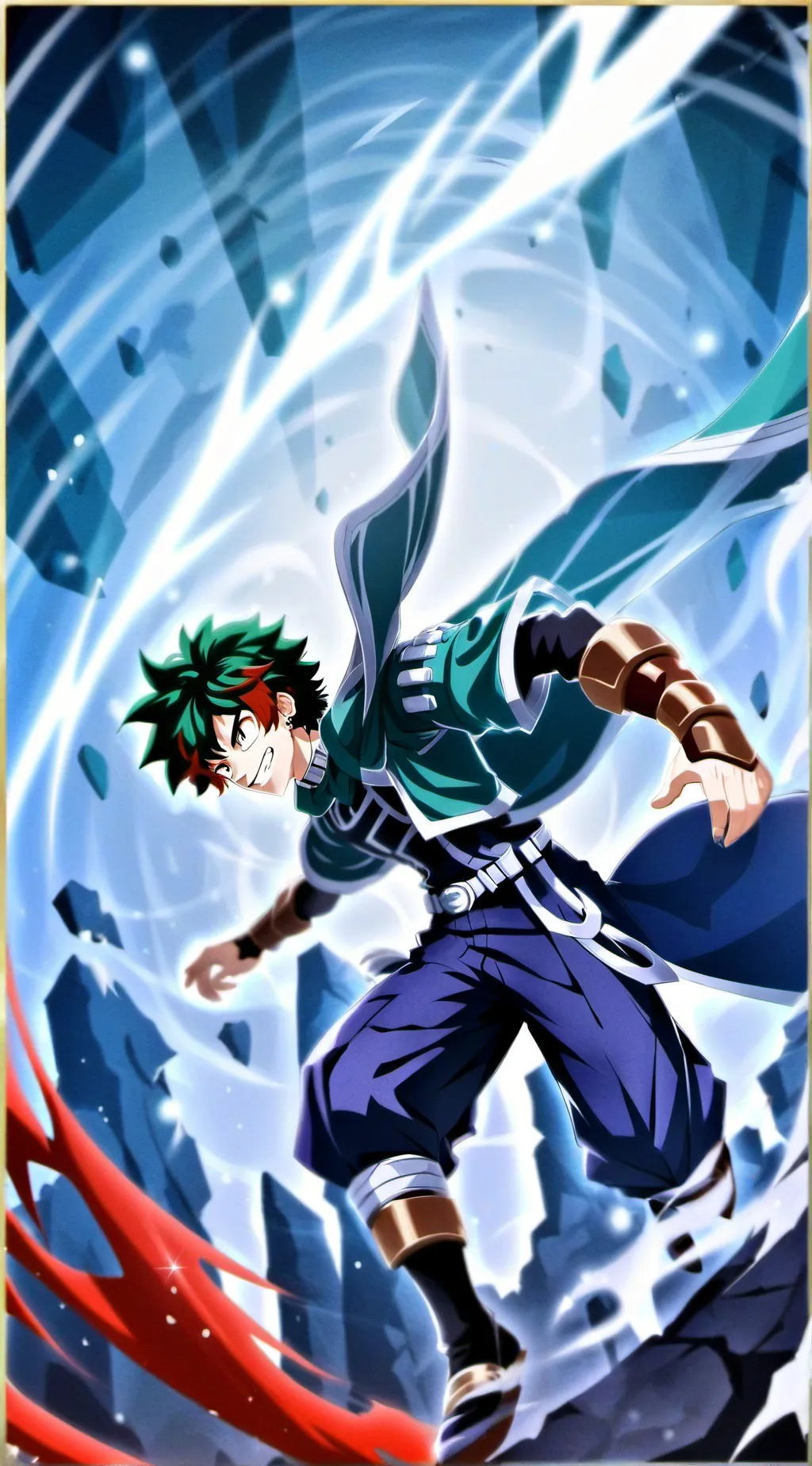 ai character: MHA duh background