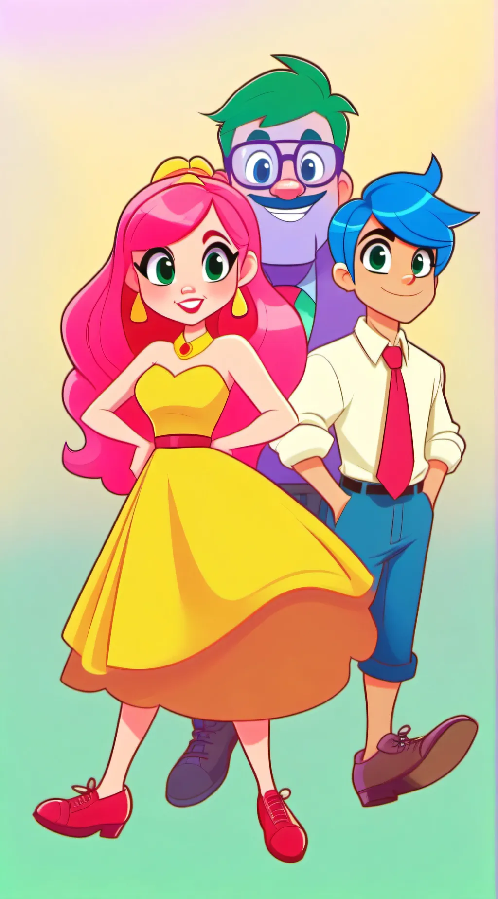 ai character: inside out background