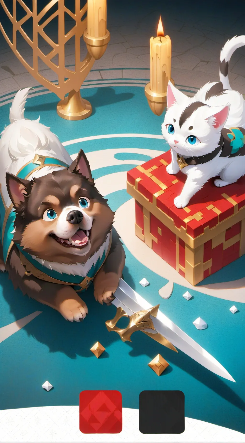 ai character: need to calm down? background