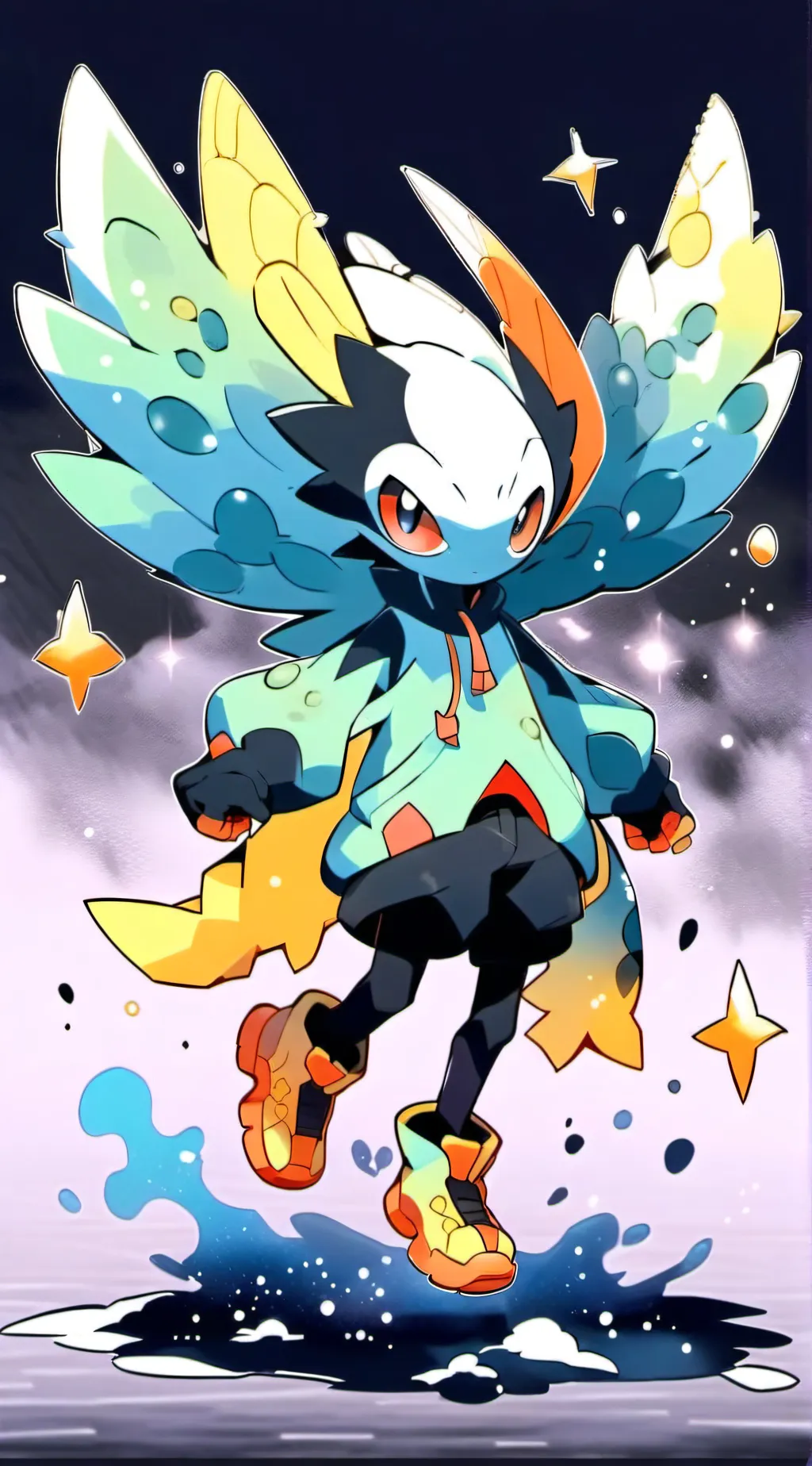 ai character: Koko jr. background