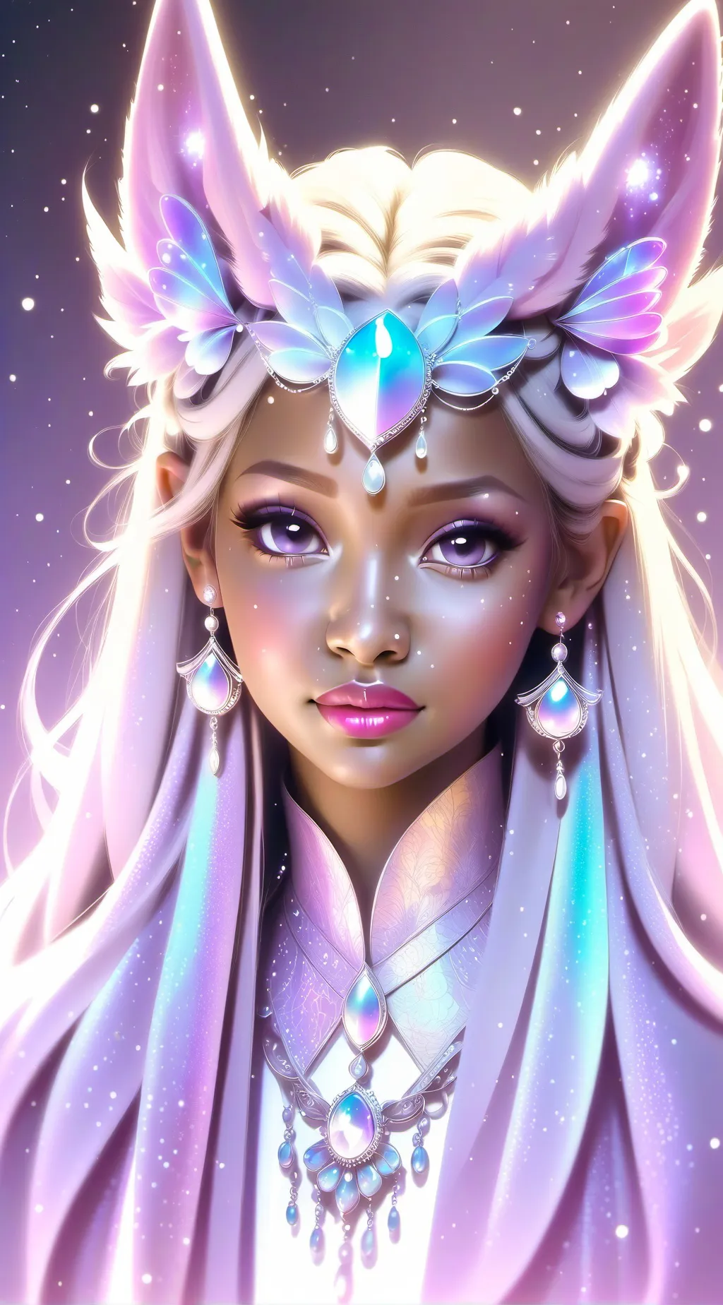 ai character: Haniiiii background