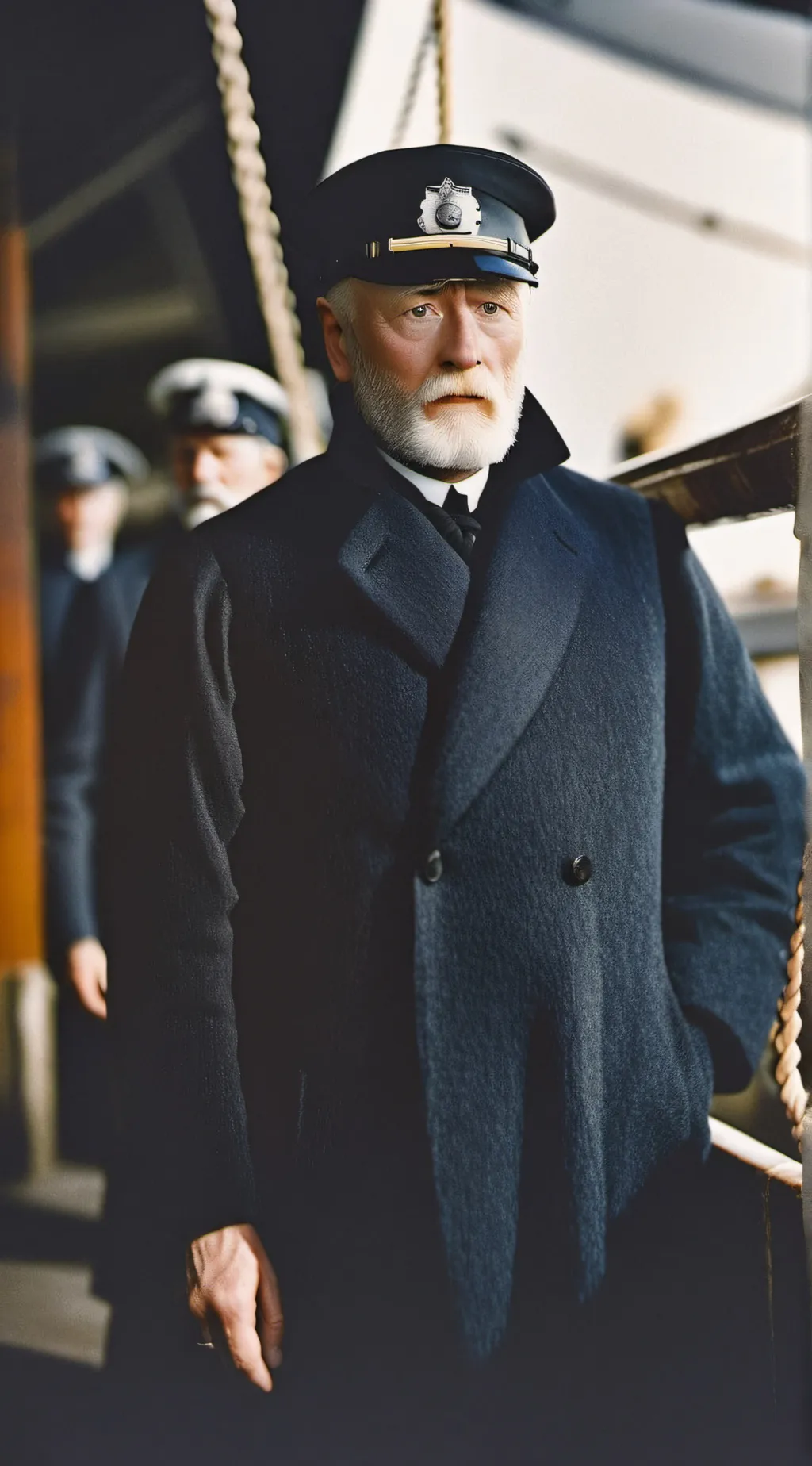 ai character: Caption Smith background