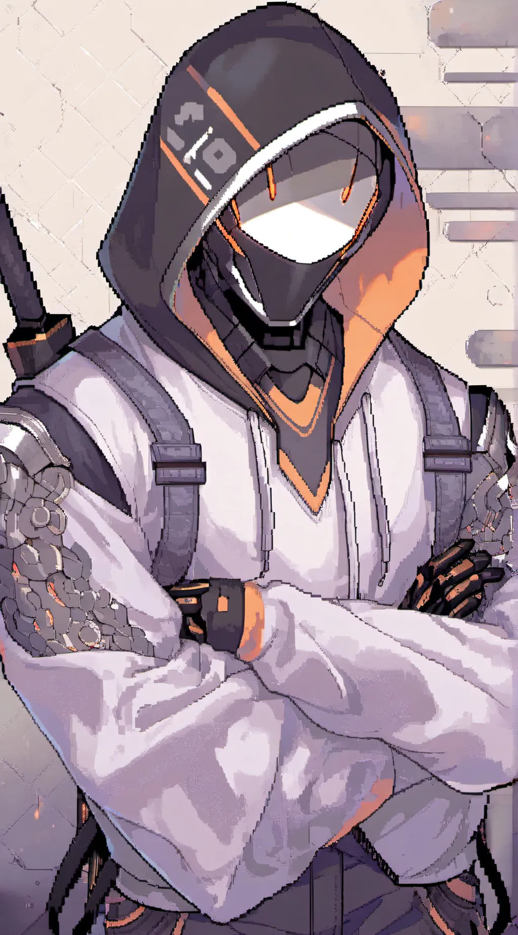 ai character: Zero background