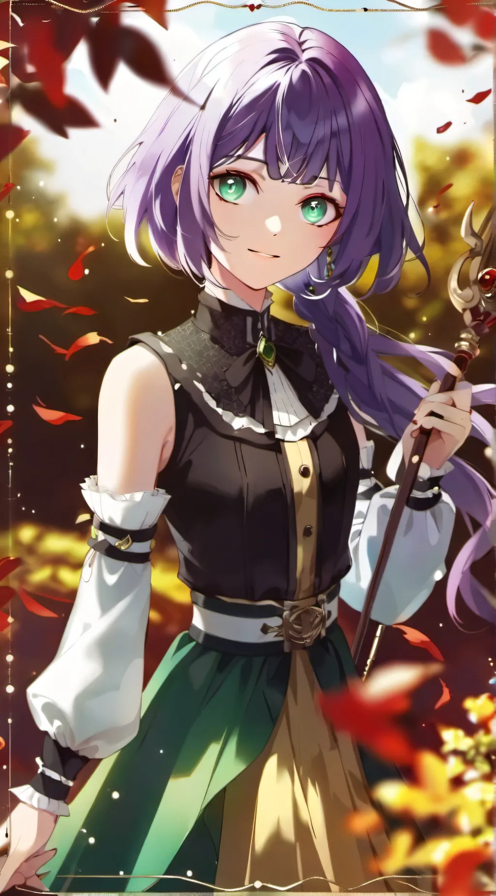 ai character: Evelyn  background