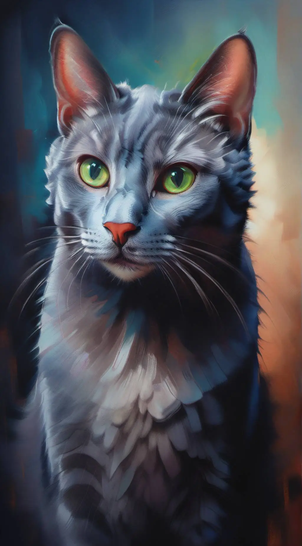 ai character: bluestar  background