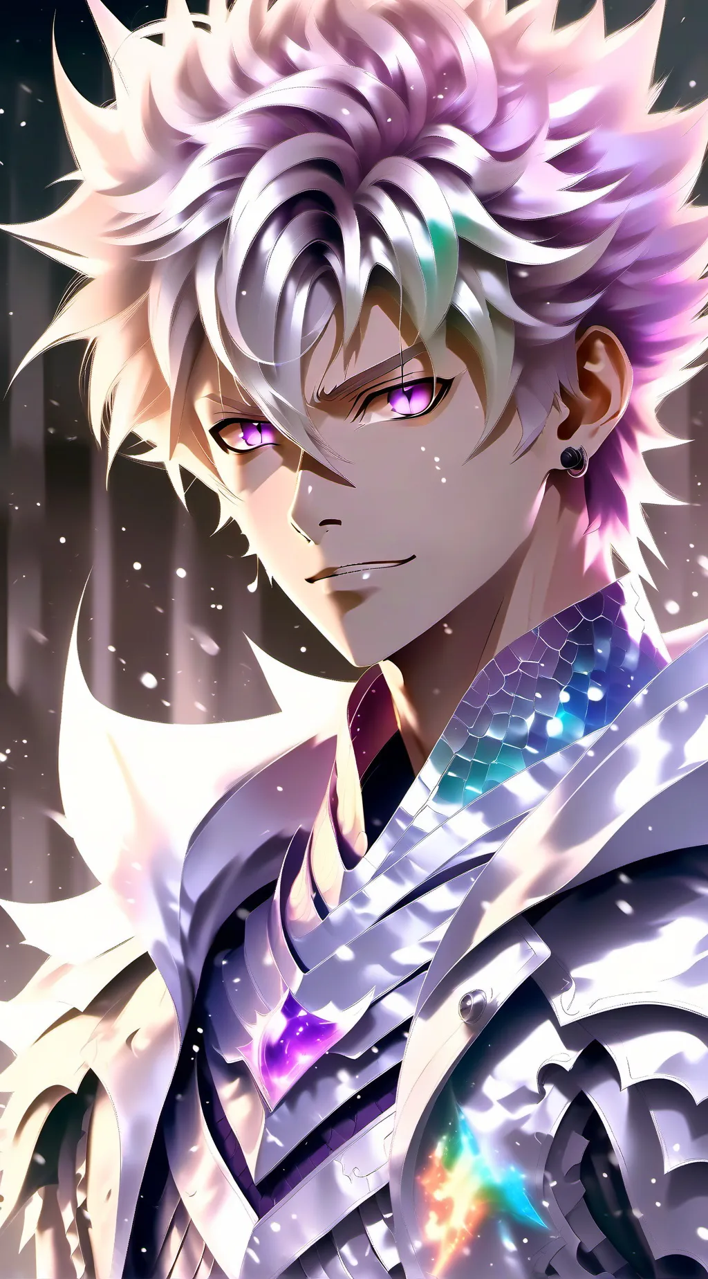 ai character: Boys alone mha background