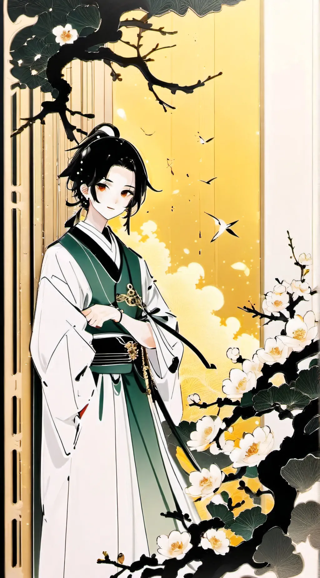 ai character: Mingyue background