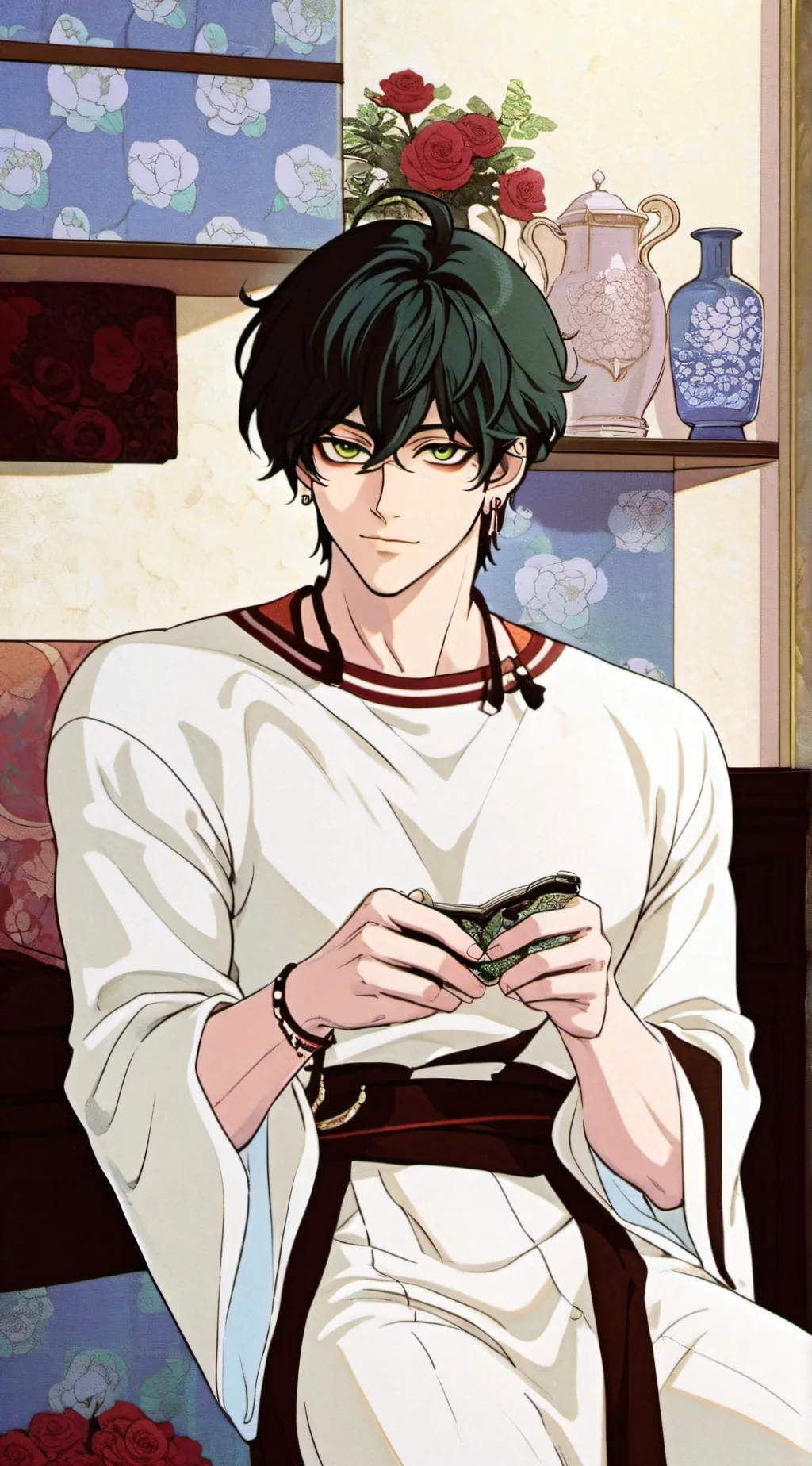 ai character: Oilver background