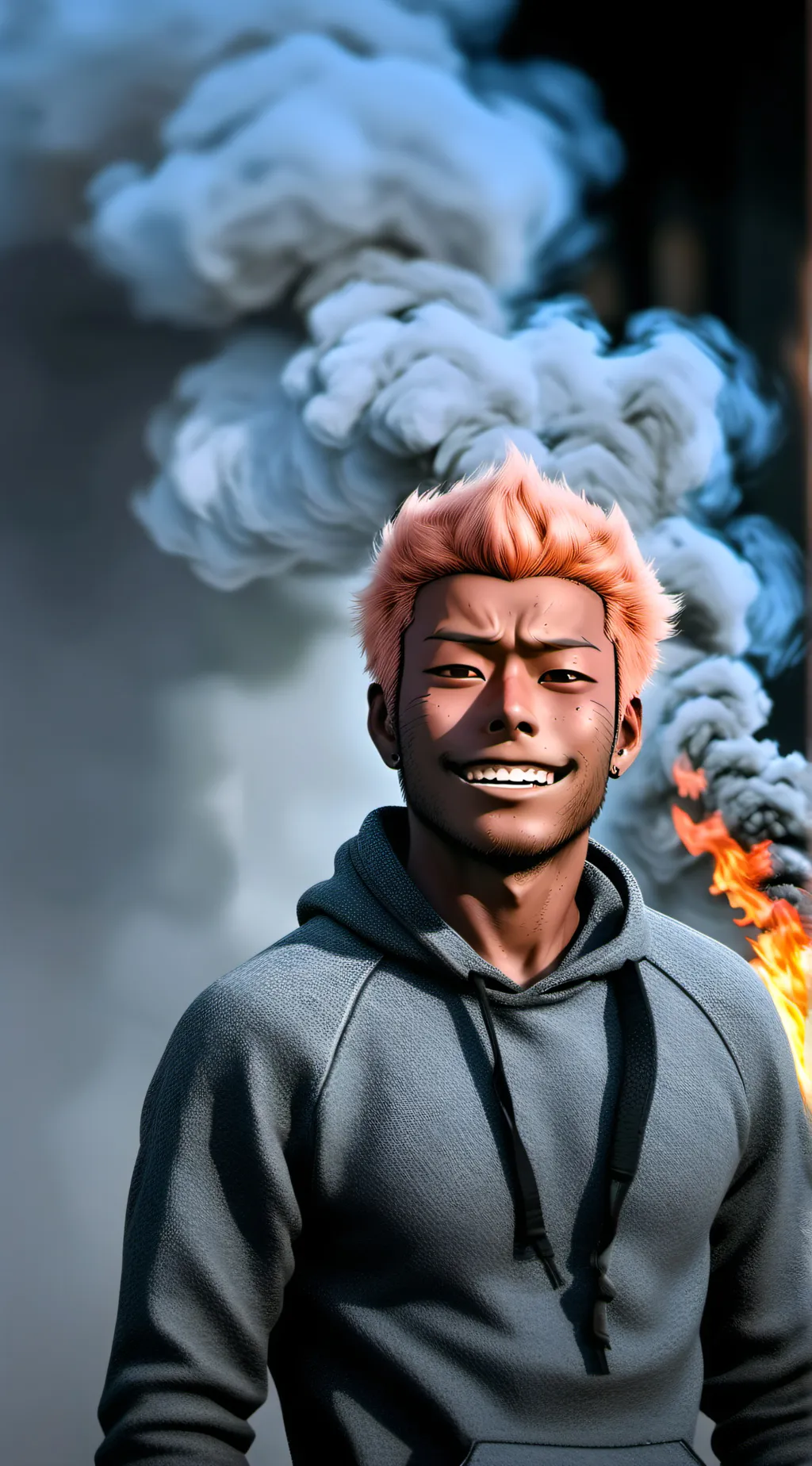 ai character: senior sukuna background