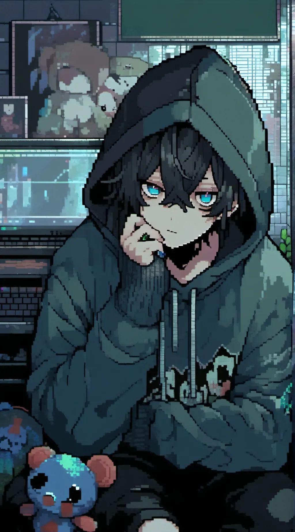 ai character: Leon background