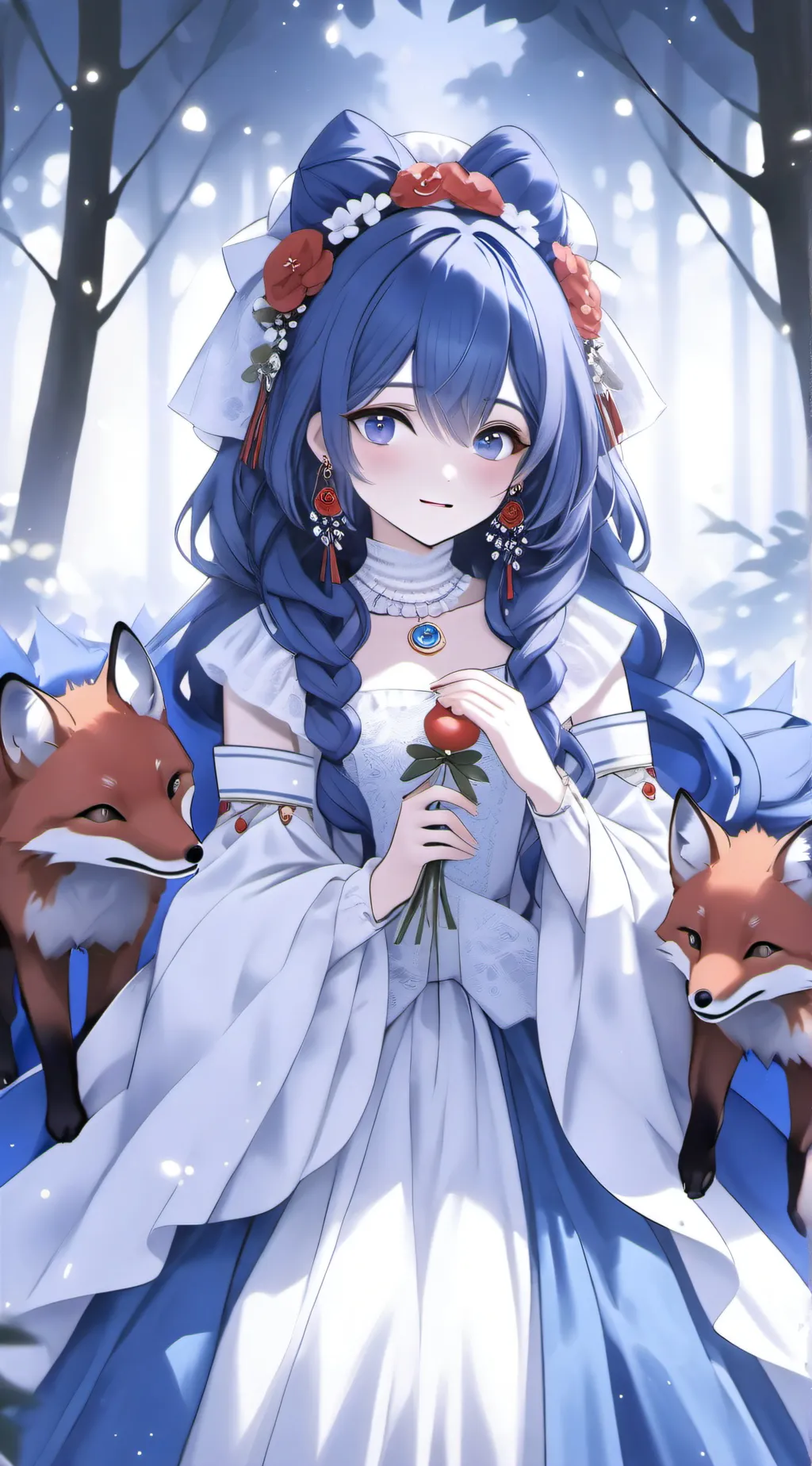 ai character: Leah background