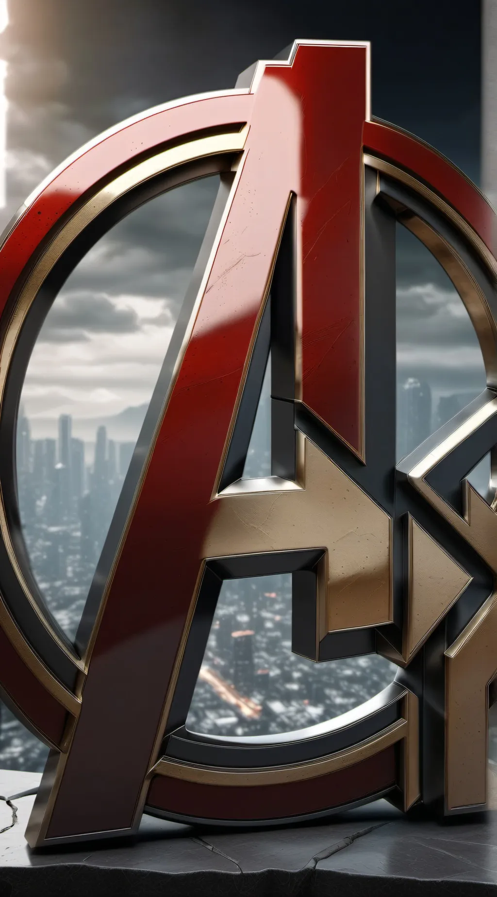 ai character: Avengers  background