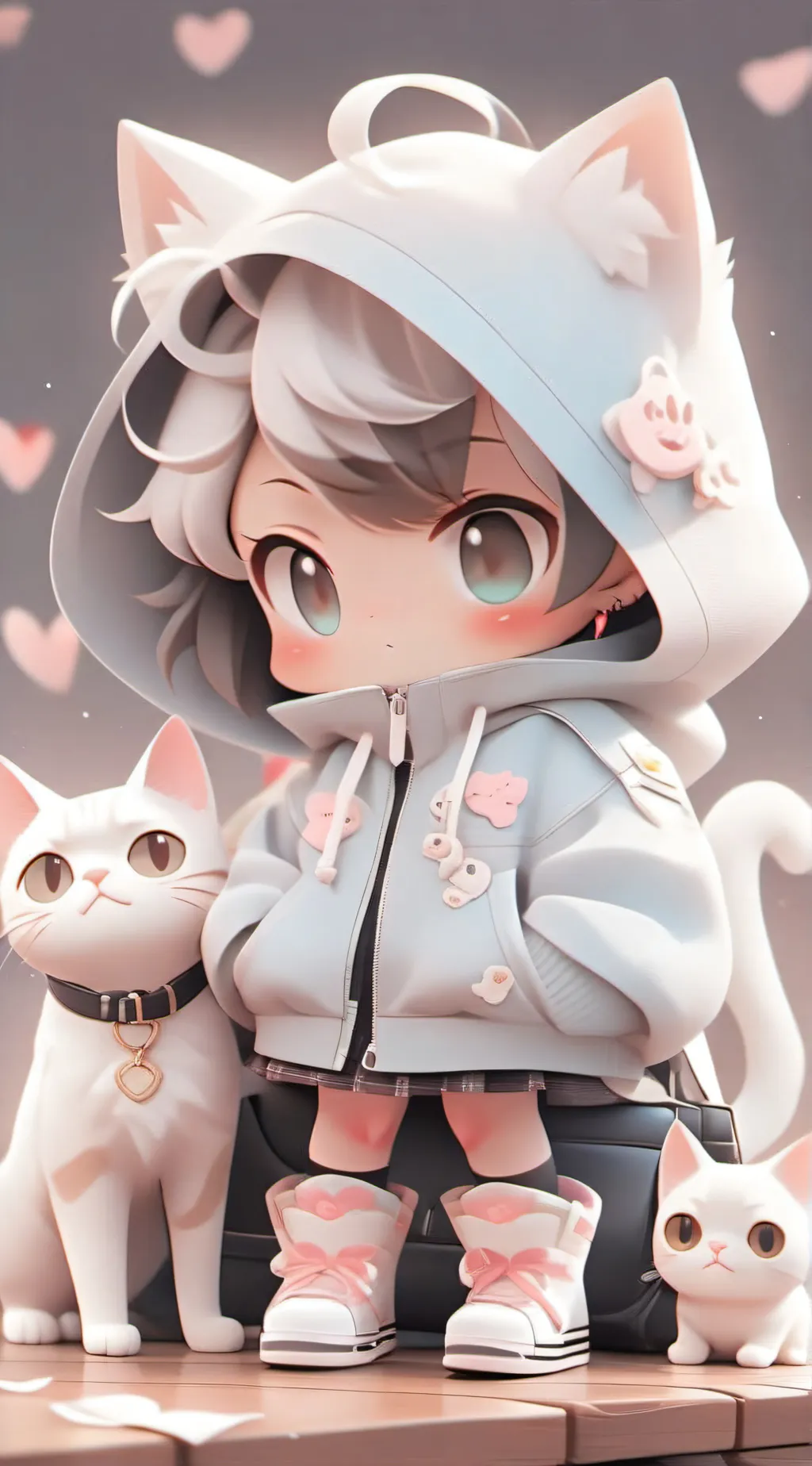 ai character: gram background