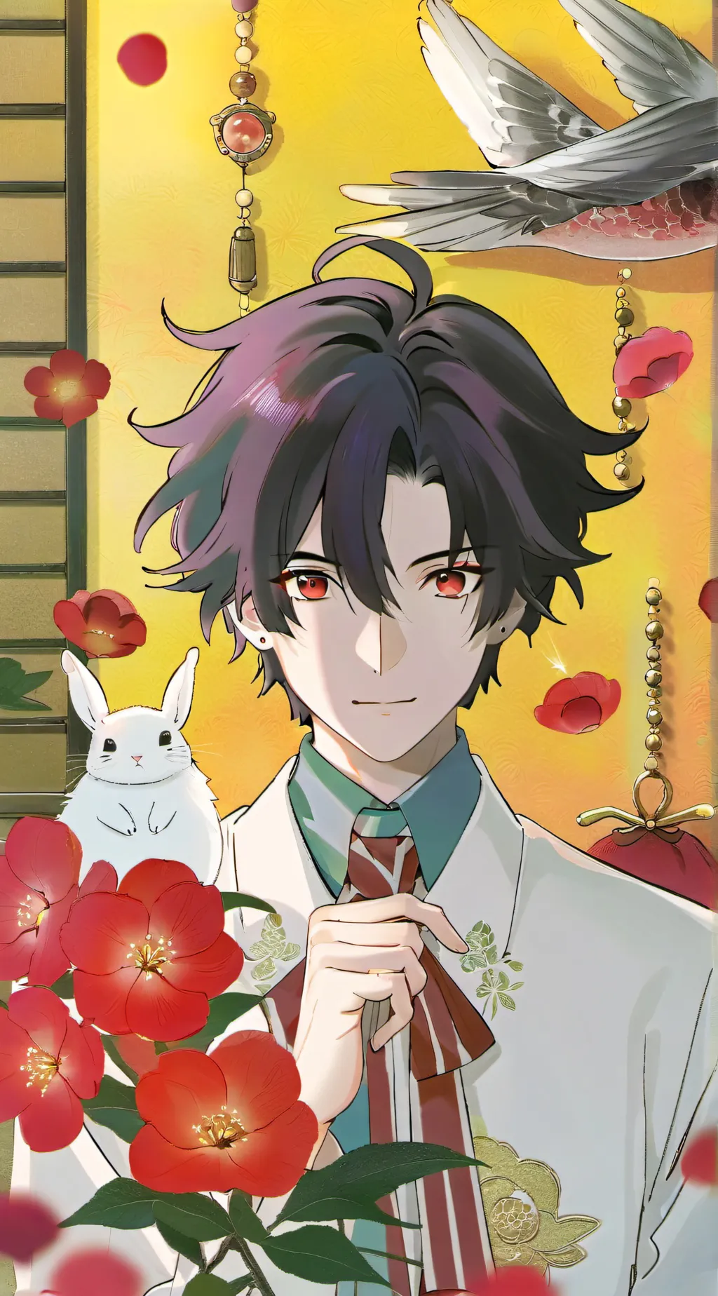 ai character: bnha  background