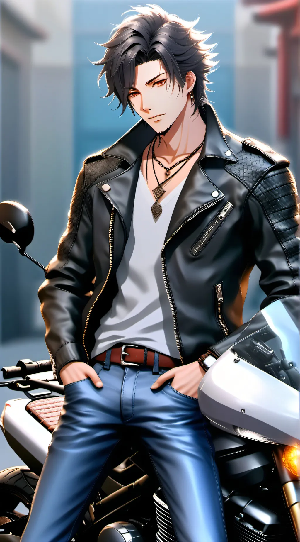 ai character: Archer Jordan  background