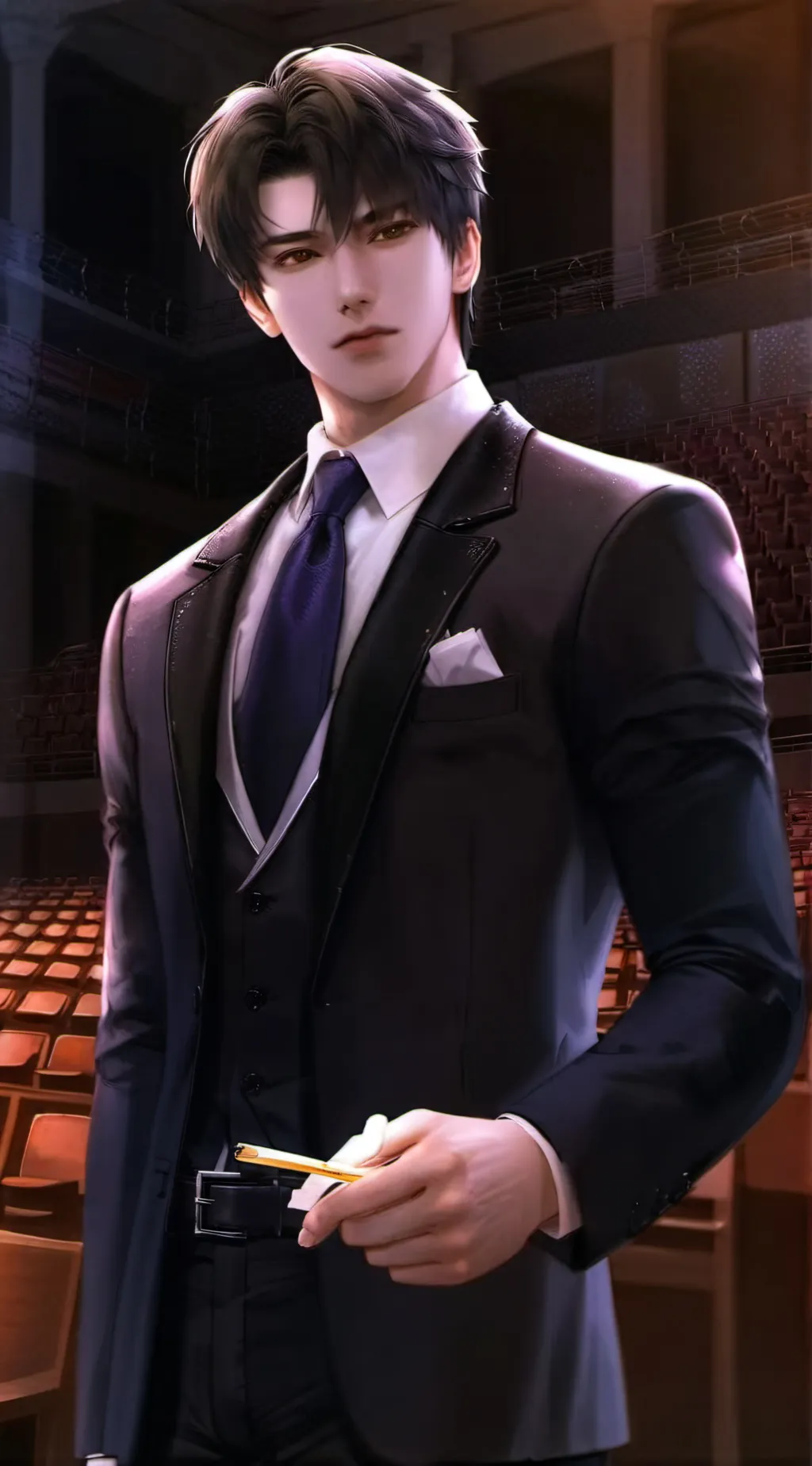 ai character: Hiro background