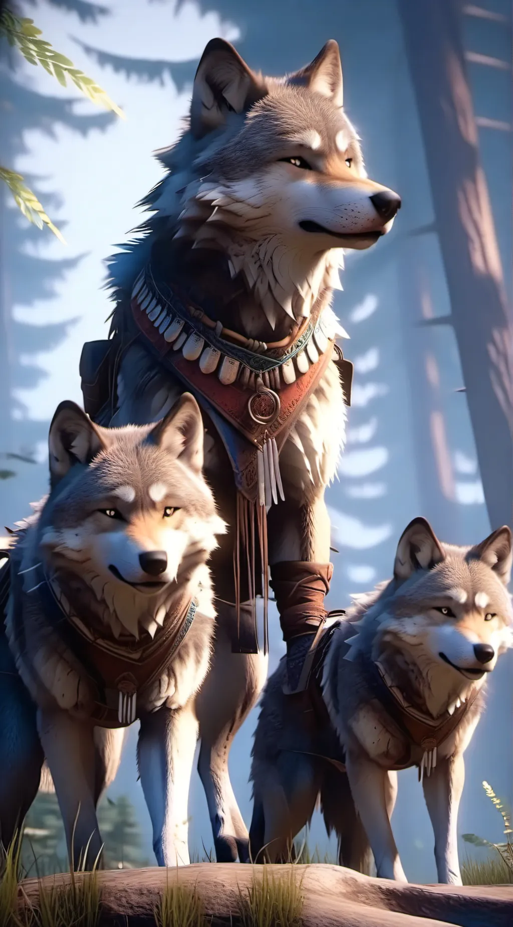 ai character: sweet tooth  background