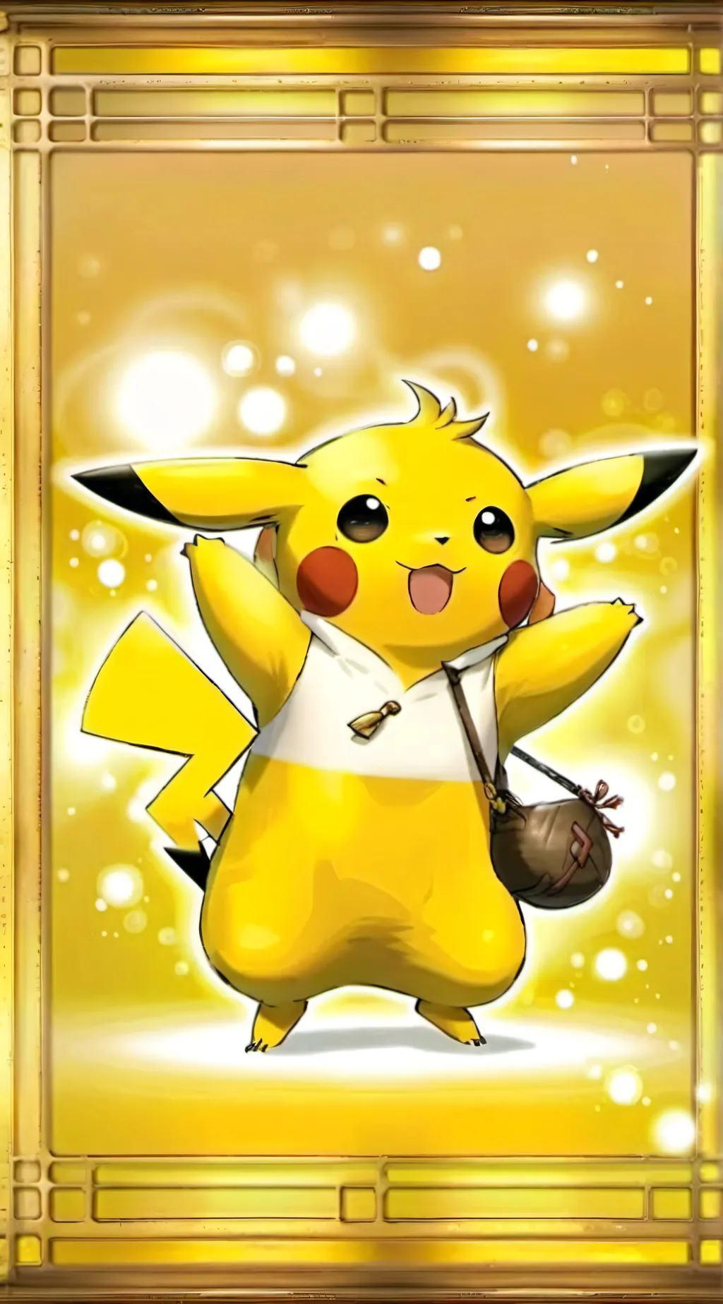 ai character:  Pikachu  background