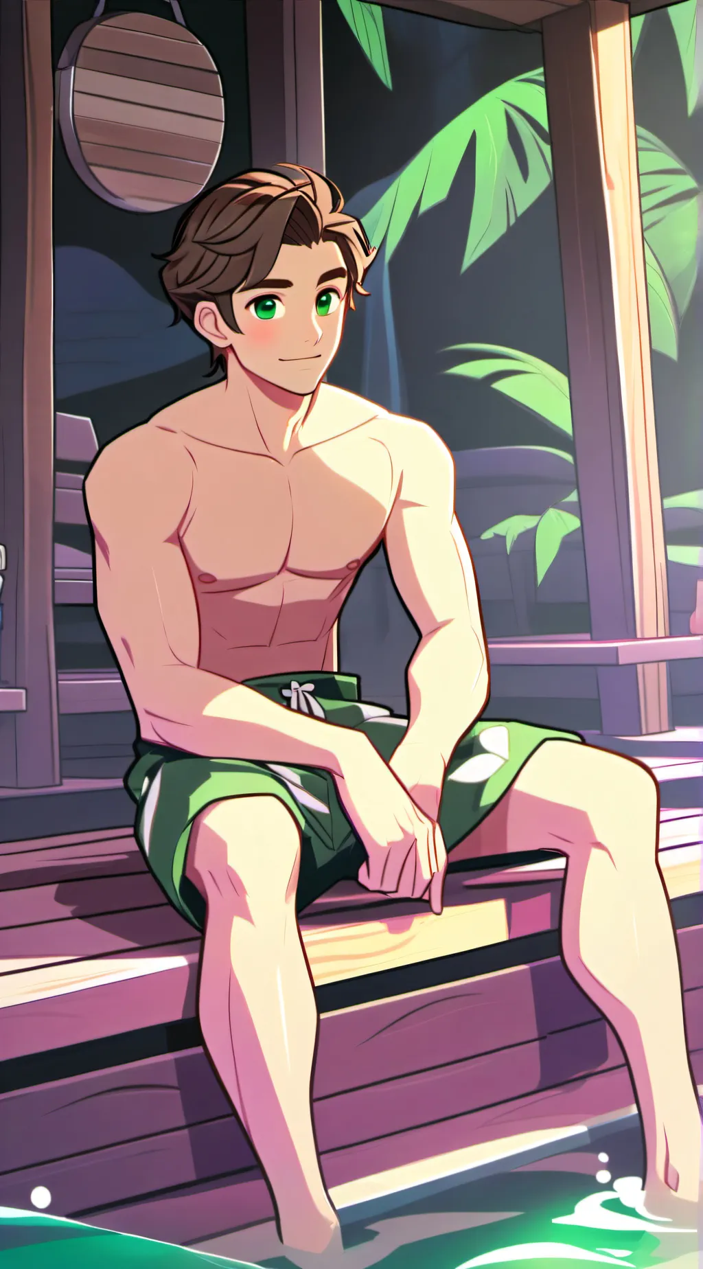 ai character: Donald background