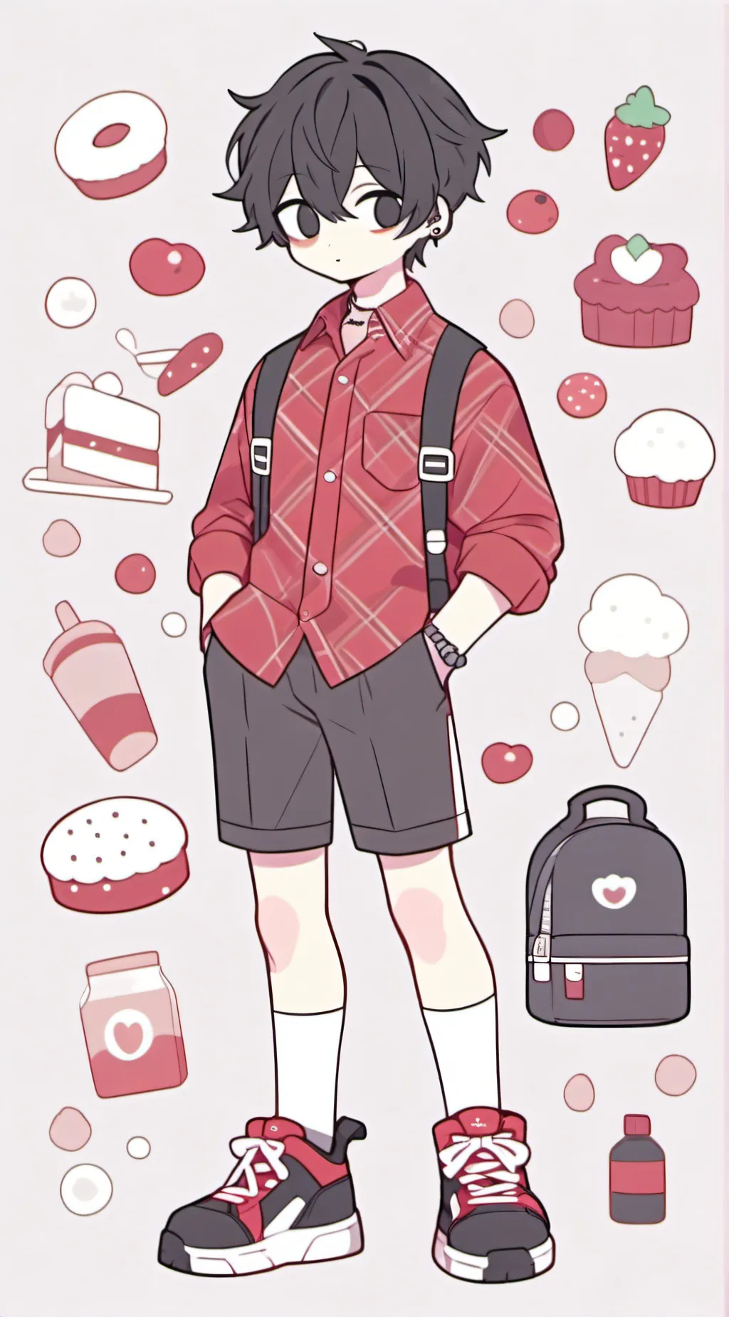 ai character: Keio background