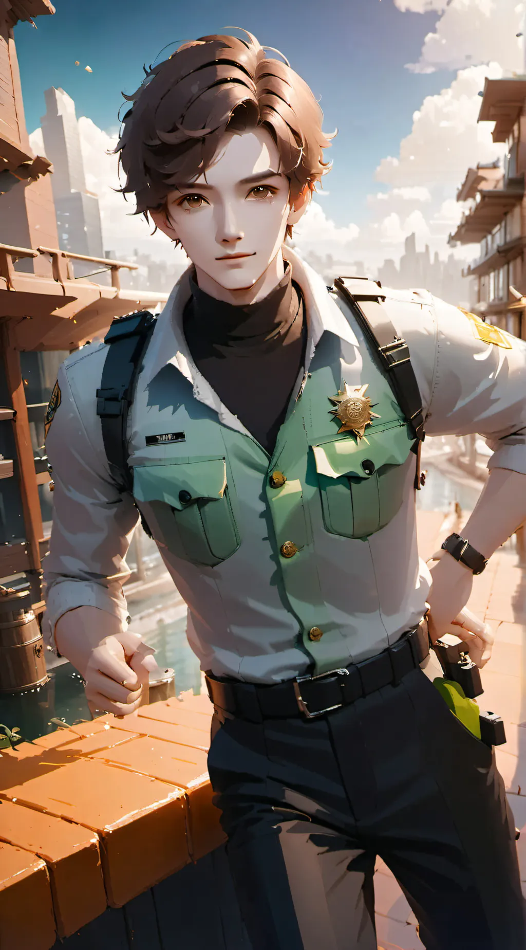 ai character: Alex background